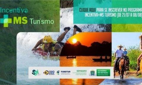 Programa Incentiva+MS Turismo tem inscrições abertas até 08 de agosto